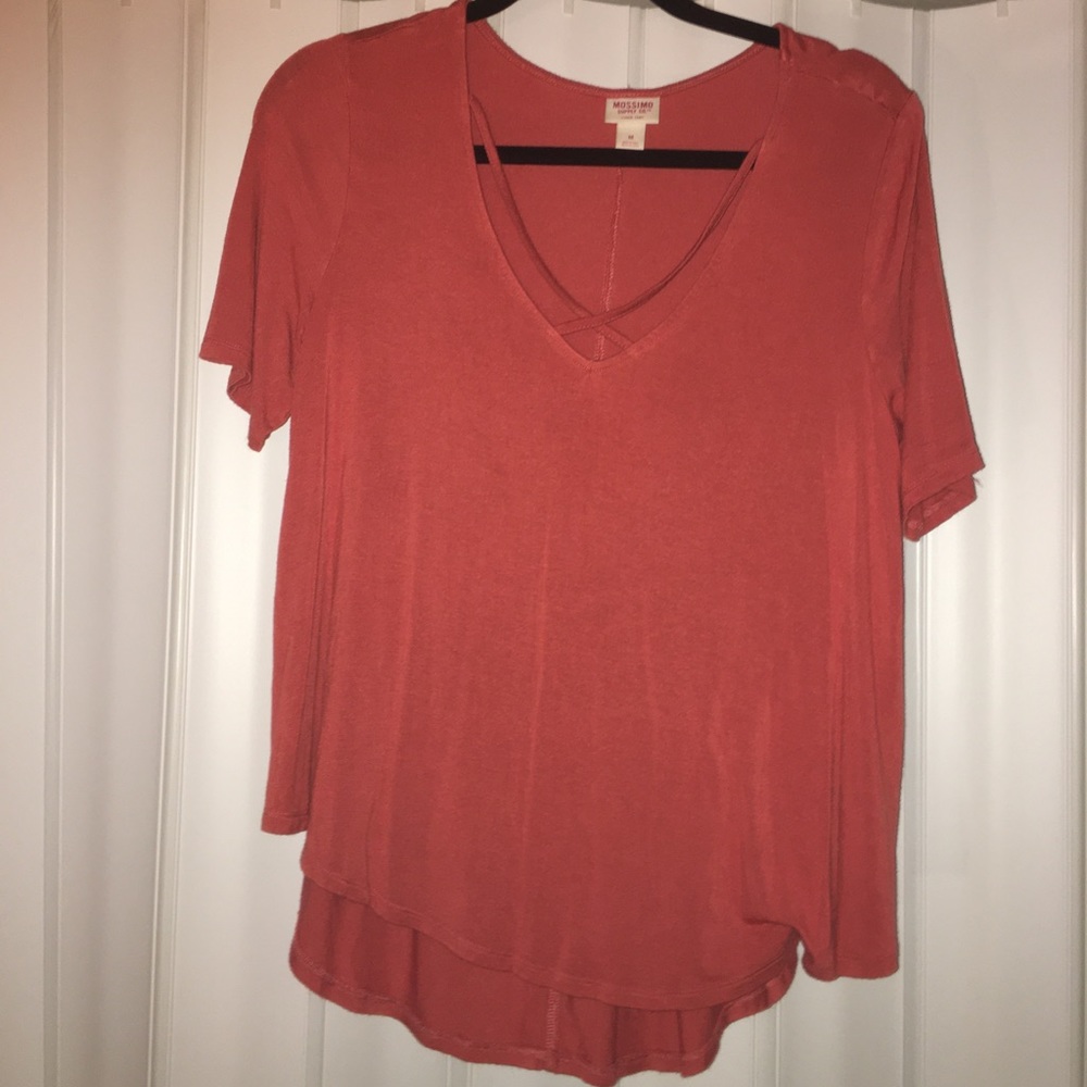 Open blouse